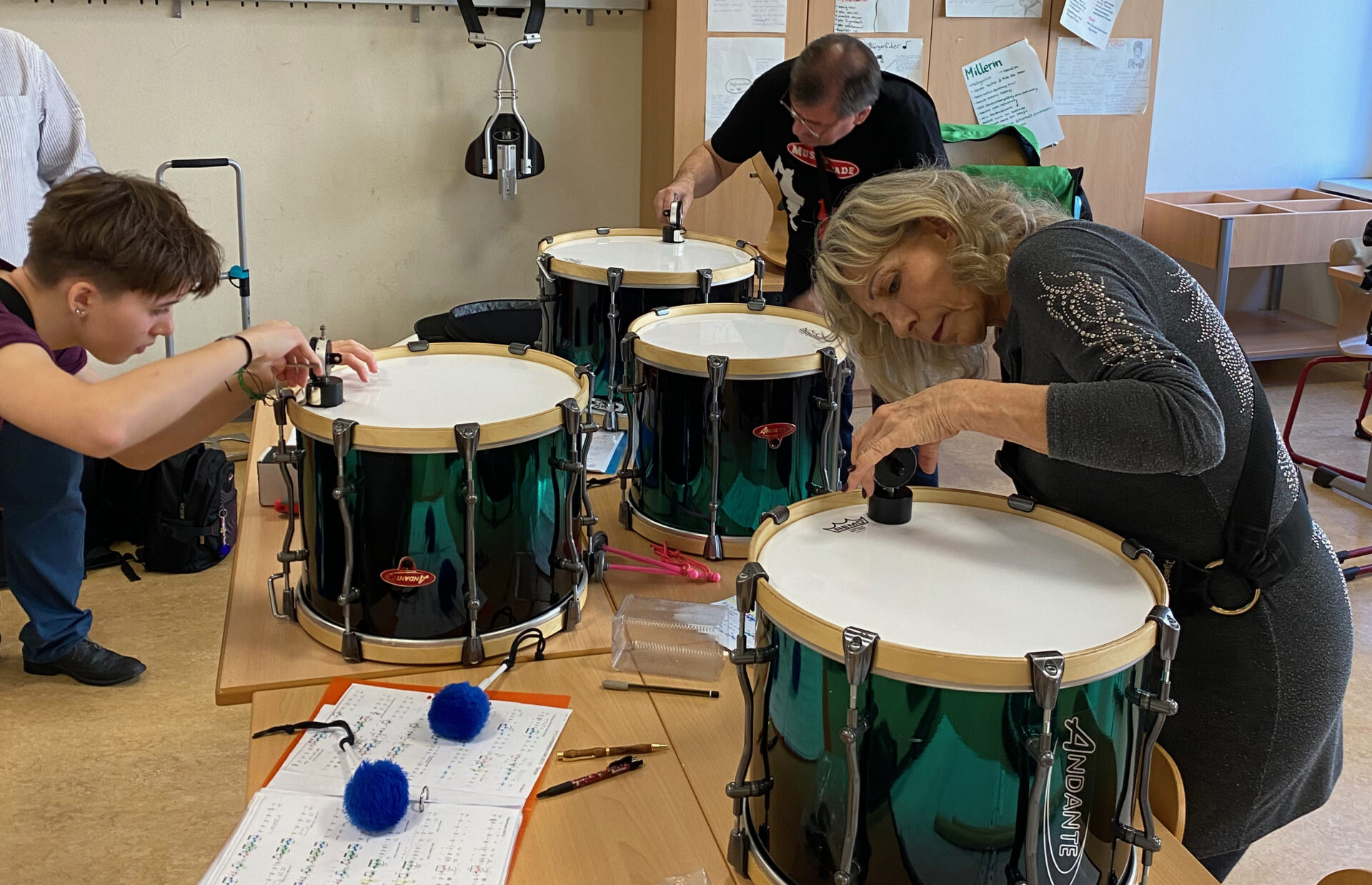 DDPD Midsection beim Stimmen